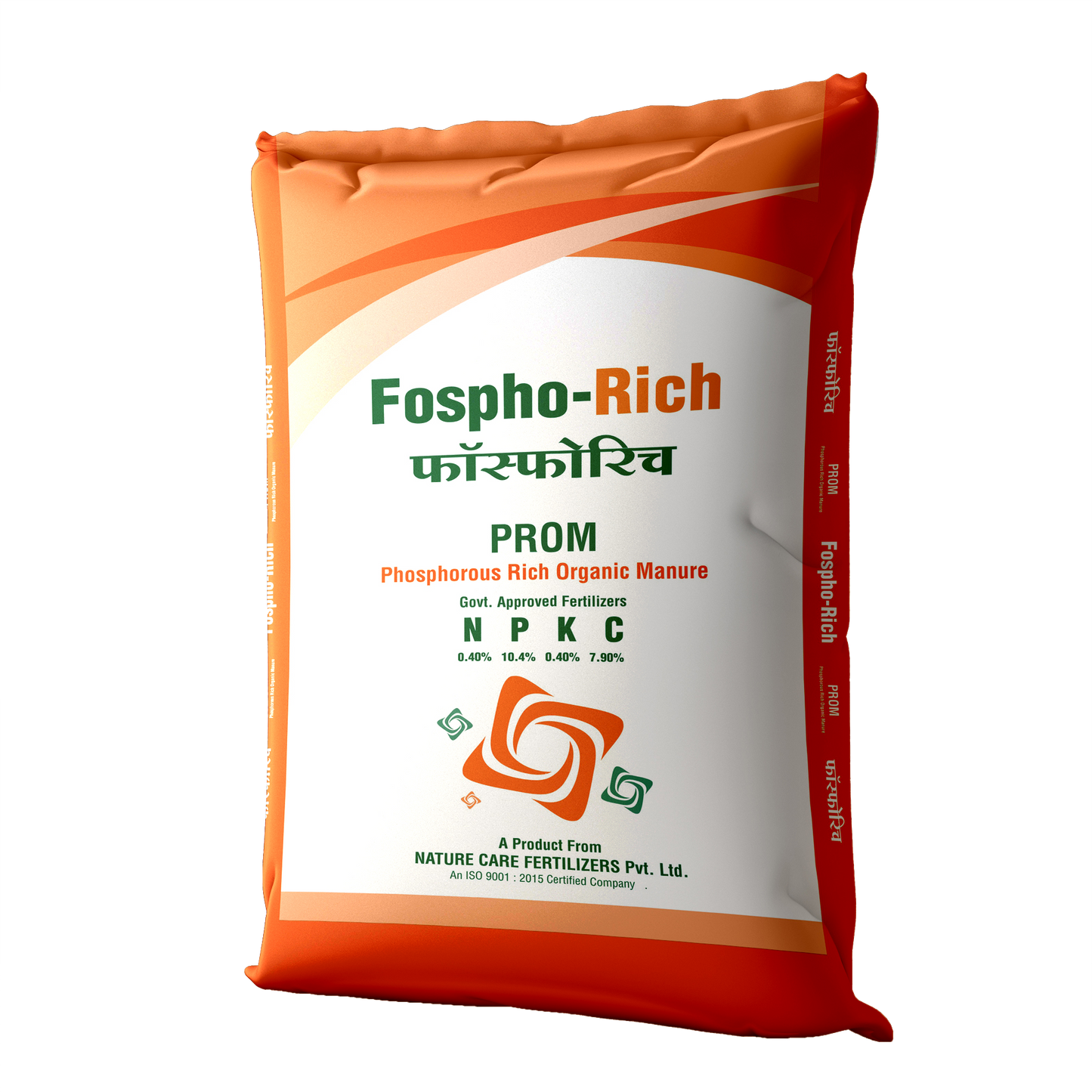 Phosphorus rich organic fertilizer Fospho-Rich PROM bag by Nature Care Fertilizers for healthy crop growth