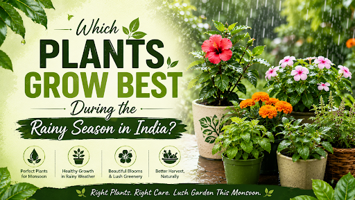 Best plants for the rainy season in India