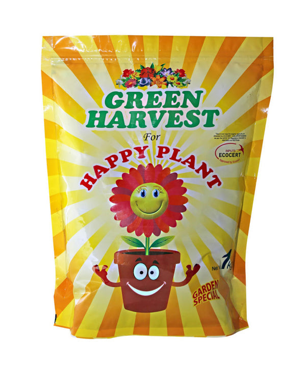 Green Harvest Happy Plant 1kg, Absorber, Nutriwin Combi Chel &Nutriwin DF 100gm Kit